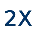 2x
